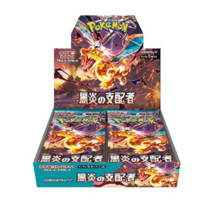 Japanese Pokemon TCG: Scarlet & Violet: Ruler of the Black Flame Booster Box *Sealed*